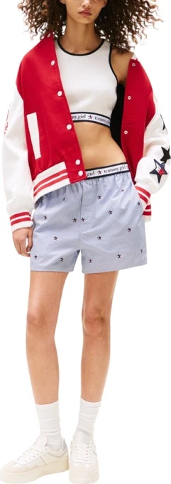 Top za ženske, bel — Tommy Hilfiger Jeans