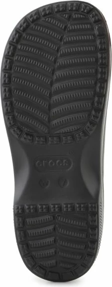 Sandali z izrazitvi trakovi, Crocs, ženski, črni