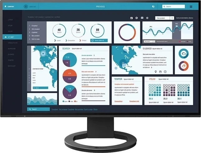 Monitor Eizo FlexScan EV2795-BK, 27", črn