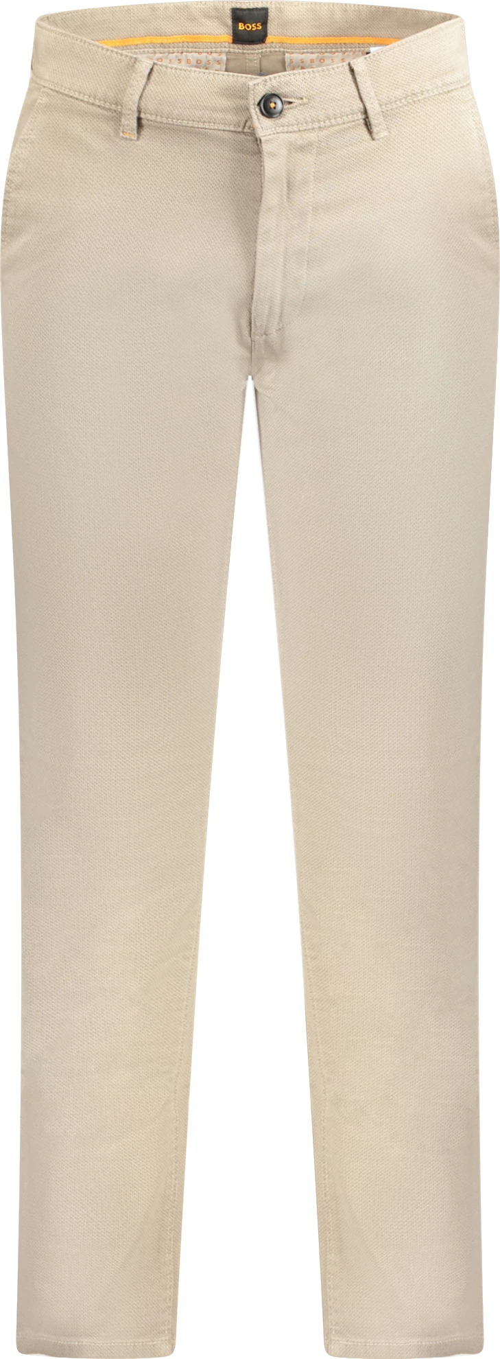 Pantane slim fit BOSS moške, rjava