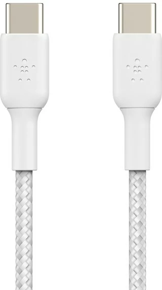 Kabel za hitro polnjenje Belkin BoostCharge, USB-C na USB-C, 0,15 m, bel