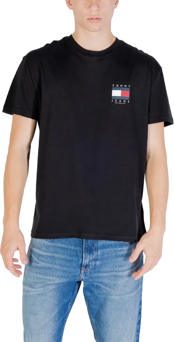 Majica za moške, črna, Tommy Hilfiger Jeans