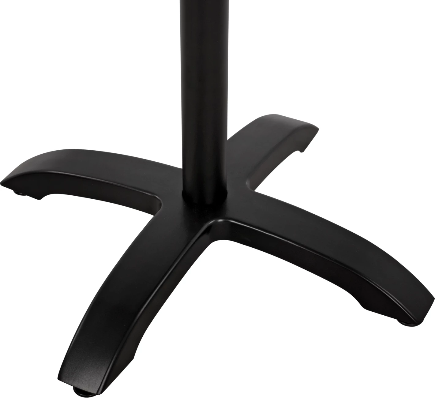 Aluminijasta osnova FH460.01 črna mat 66x66x73cm s križem 48x48cm