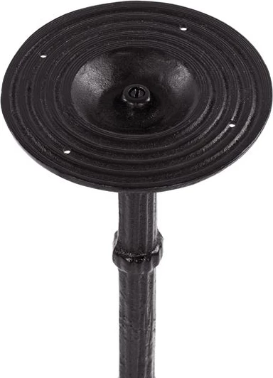 Osnova iz litega železa FH441 v črni barvi 43x43