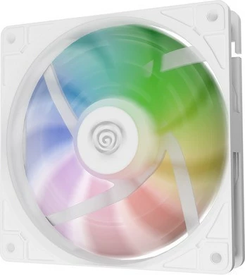 Ventilator za ohišje 120 mm, bel, ARGB — Natec GENESIS OXAL 120