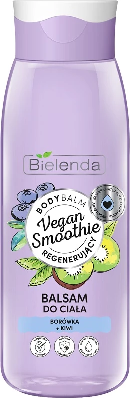 Balsam za telo vegan Blueberry + Kiwi, Bielenda, 400 ml