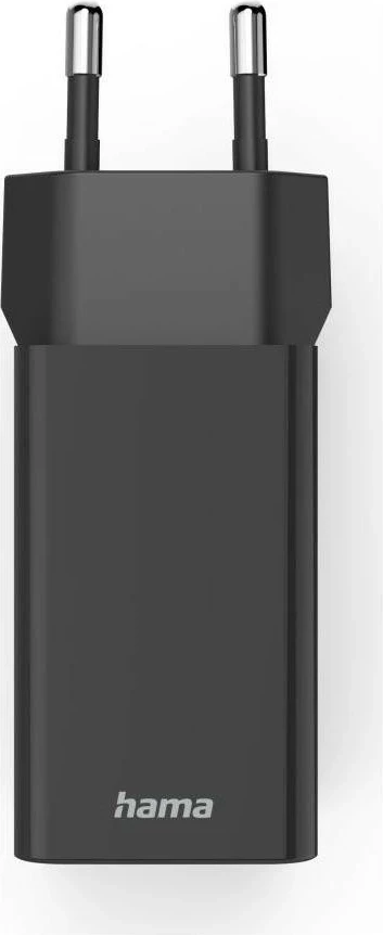 Univerzalni stenski polnilec 35 W PD/QC, 1x USB-C, 3x USB-A, črn — Hama