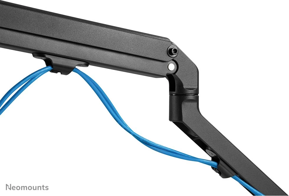 Nosilec za dva monitorja Neomounts FPMA-D650DBLACK, 17–27 palcev, nastavljiva višina z gas spring, črn Nosilec za dva monitorja Neomounts FPMA-D650DBLACK, 17–27 palcev, nastavljiva višina z gas spring, črn