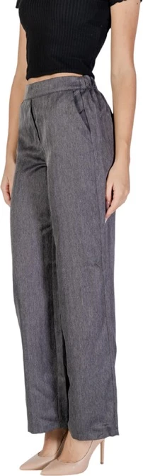 Hlače Jacqueline De Yong, ženske, sive