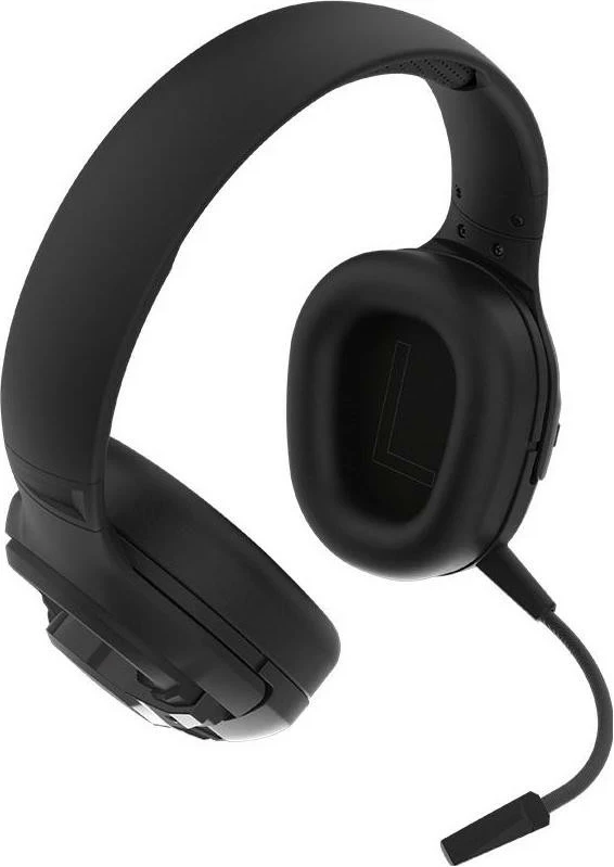 Brezžične in žične igralne slušalke AQIRYS ARA, črne