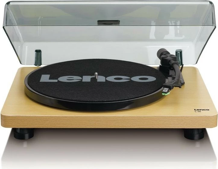 Gramofon L-30, USB, izhod RCA, lesena (Lenco)