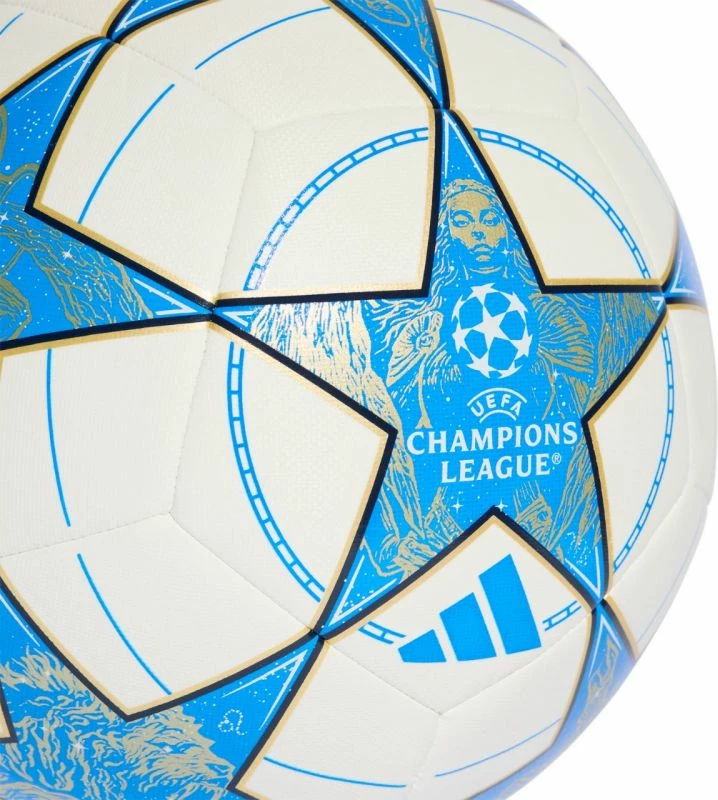 Trening nogometna žoga adidas, bela