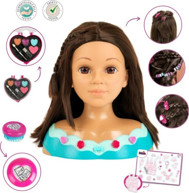 Set za stiliziranje in ličenje Mia, 41 kosov, za deklice