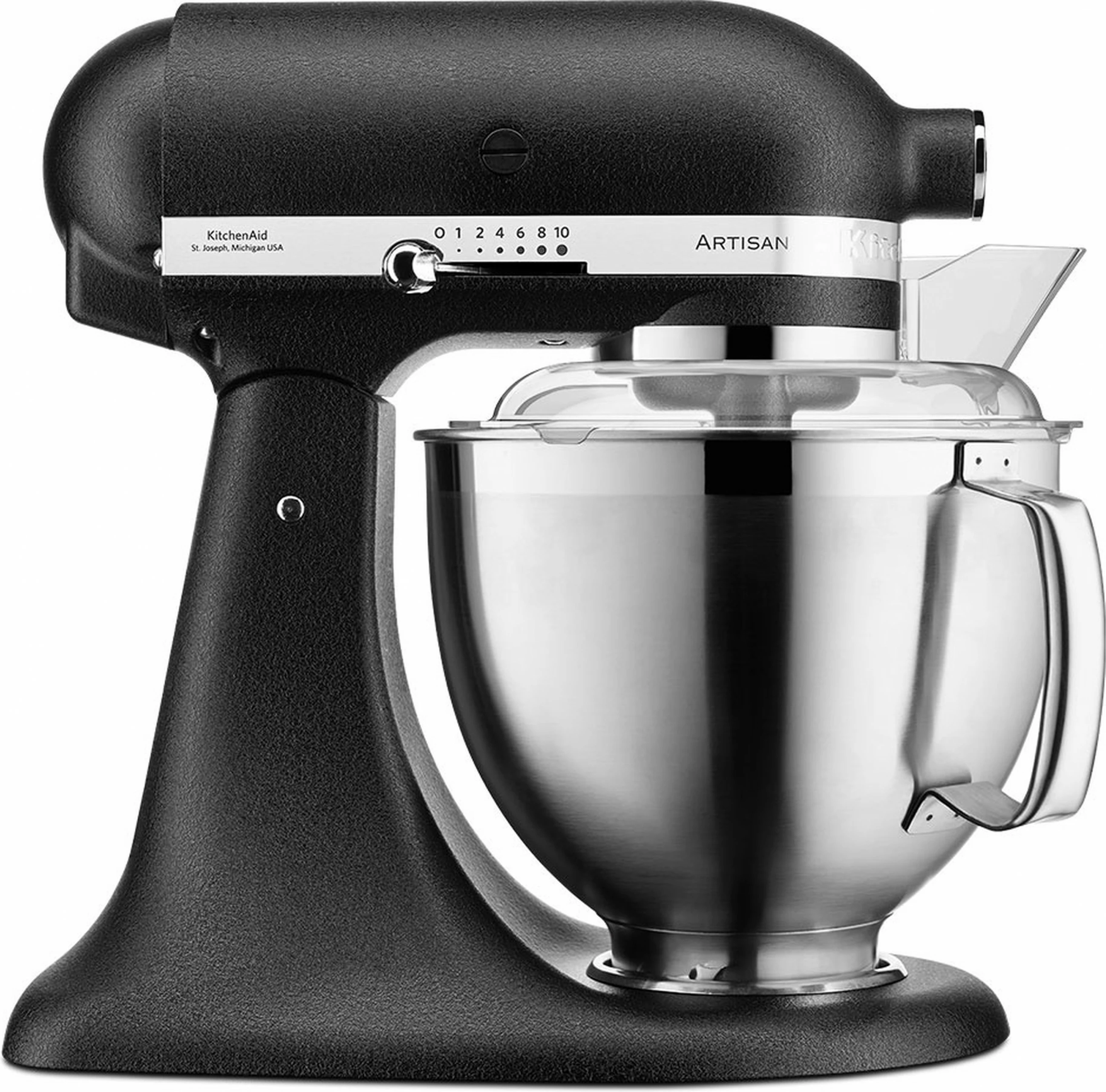 Kuhinjski mešalnik KitchenAid 5KSM185PSEBK, 4,8 l, truffle črn