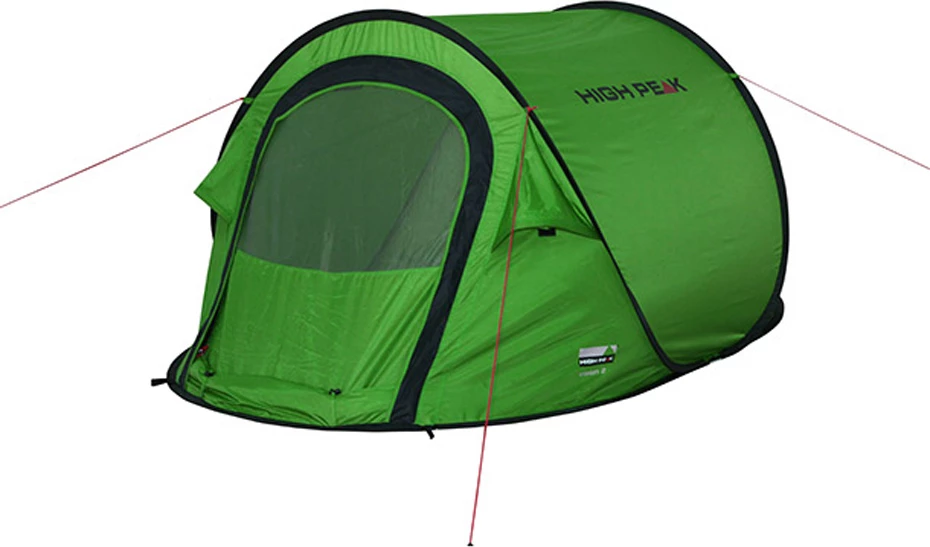 Šotor za 2 osebi High Peak, zelen