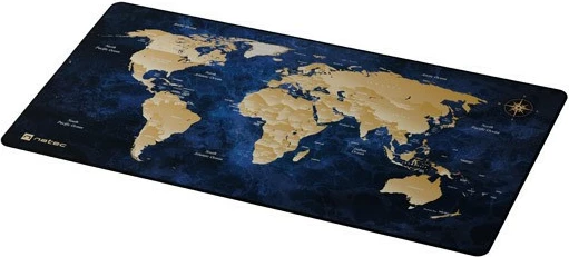 Podloga za miško World Deep Blue Natec NPO-2243, 800 x 400 mm, modra
