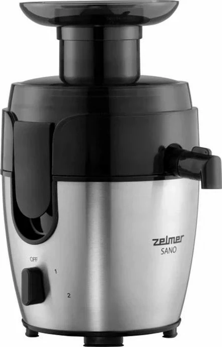 Sokovnik Zelmer ZJE4800, 600 W, 0,4 L, srebrno-črn