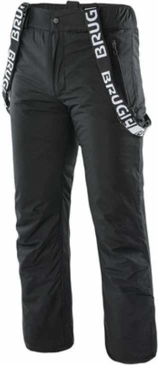 Smučarske hlače Brugi za moške, črne