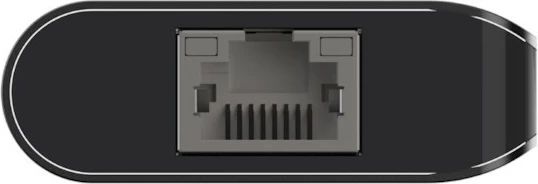 Večvratni adapter Belkin AVC008BTSGY, USB-C, 100W, HDMI, RJ-45, SD, 2x USB-A, 1x USB-C, črno/siv