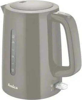 Električni grelnik vode 1,7 L, plastika, siva Amica KF1013