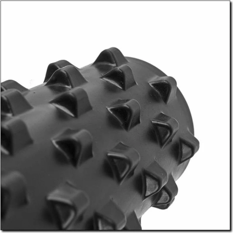 Valjček za masažo HMS FS107, 31,5 cm, črn