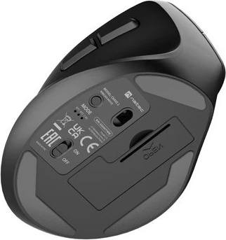 Optični brezžični miš za leve roke Natec Crake 2, črn