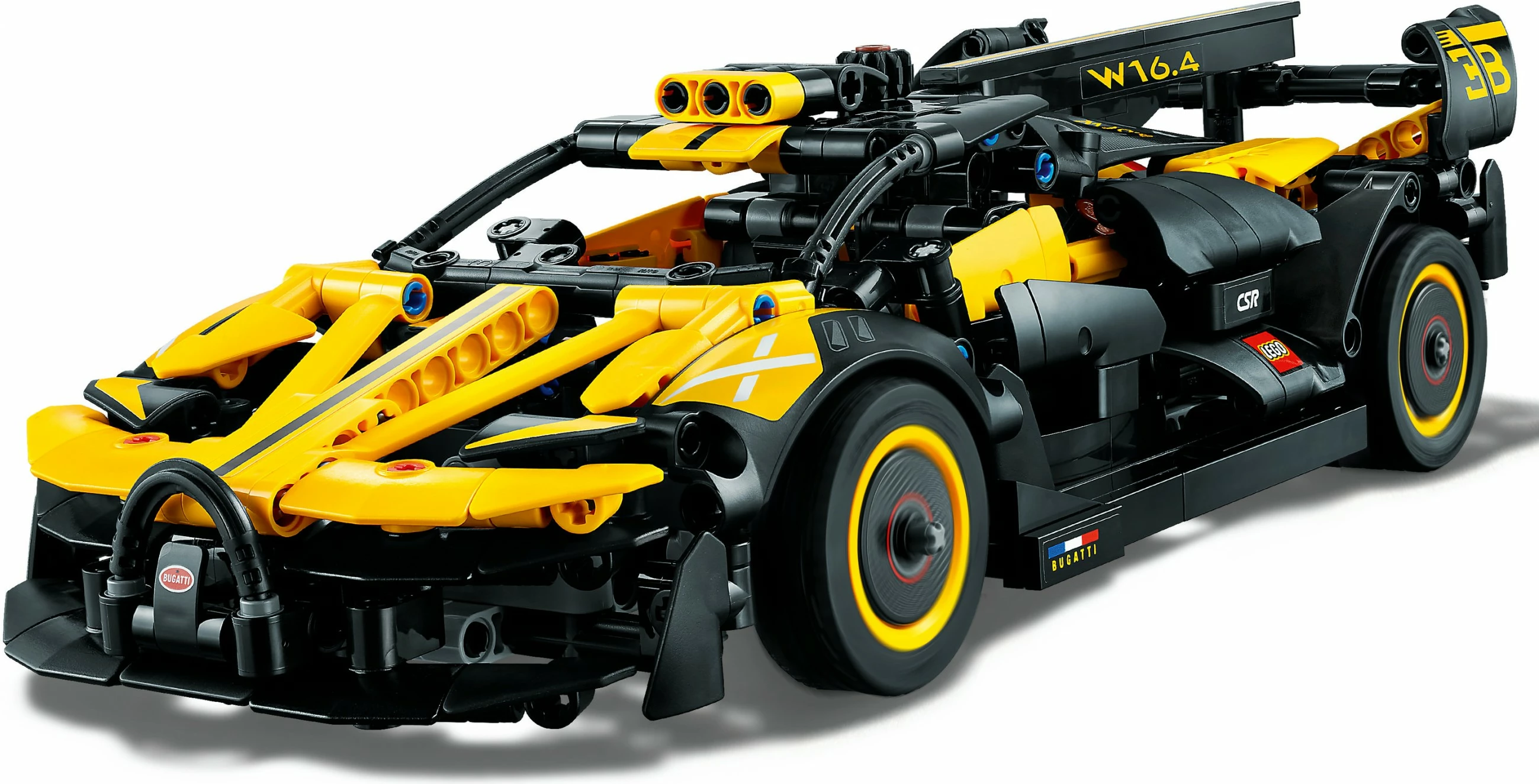 Set gradnje LEGO Technic Bugatti Bolide, 905 kosov, plastika, večbarven