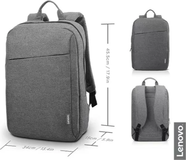 Nahrbtnik Lenovo B210, 15,6", poliester, siva