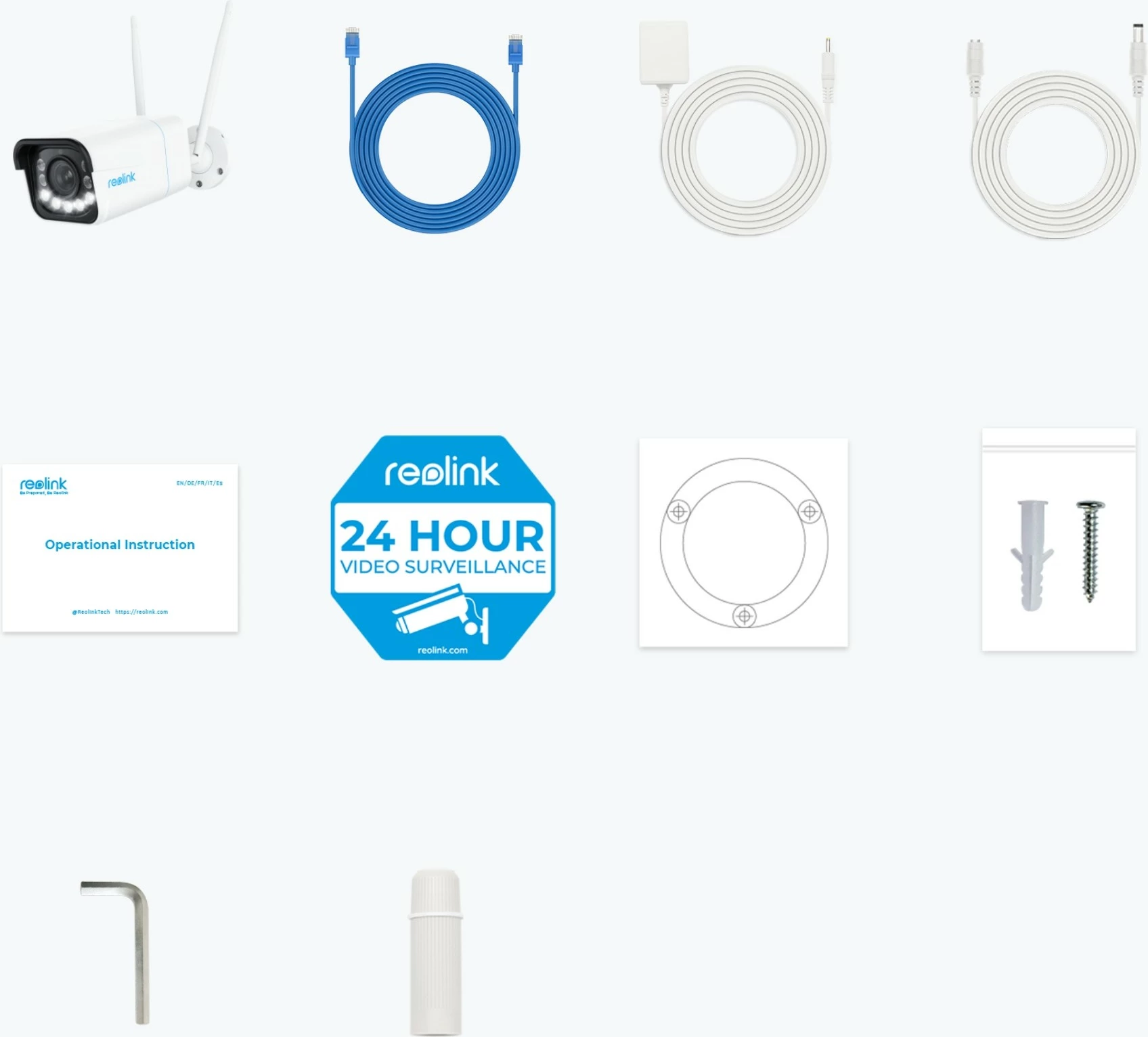 Varnostna kamera Reolink W430, 4K, Wi‑Fi 6, 5X zoom, nočno gledanje v barvah