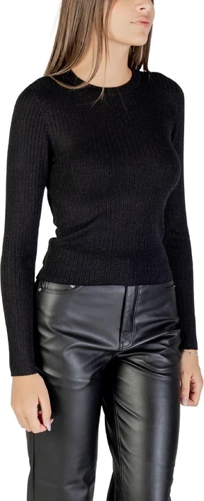 Pletenina Jacqueline De Yong za ženske, črna