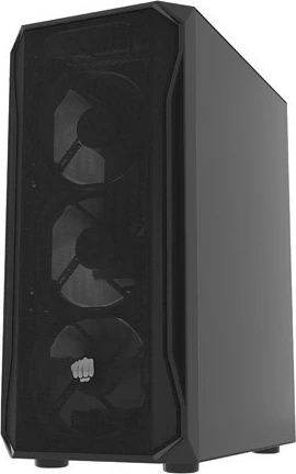 Midi tower z ojačanimi steklenim stranskim panelom Natec Fury Shobo SH4F, črn