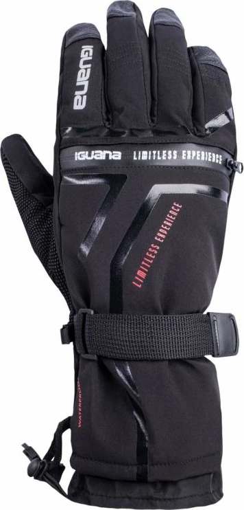Smučarske rokavice za moške Iguana, črne