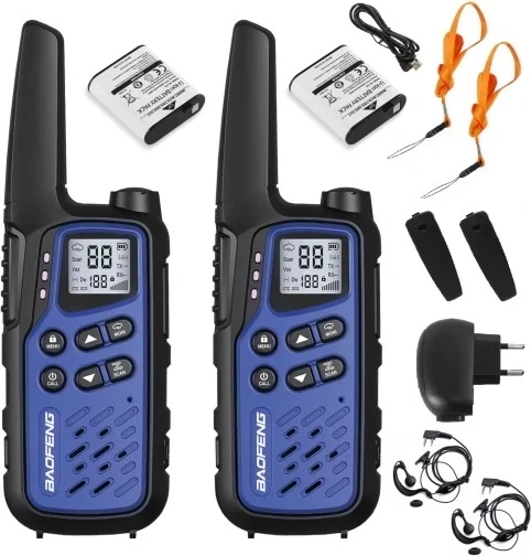 Walkie-talkie modra Baofeng BF-T25E