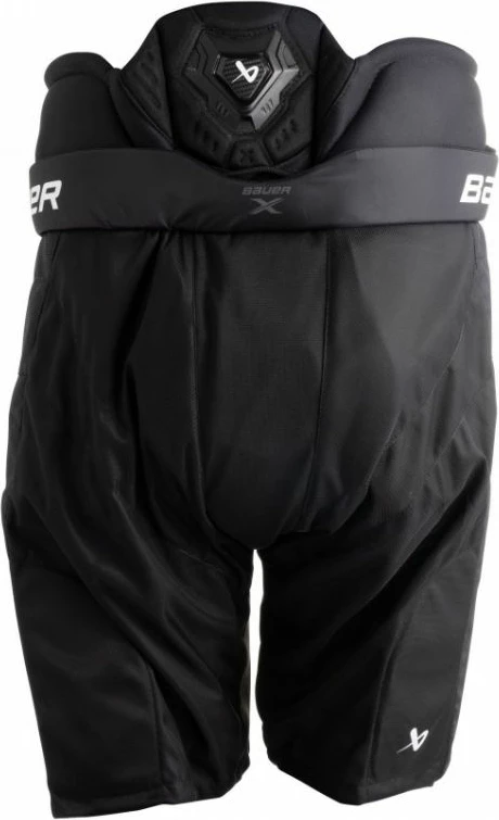 Hokejske hlače za moške, črne Bauer X '24 Sr
