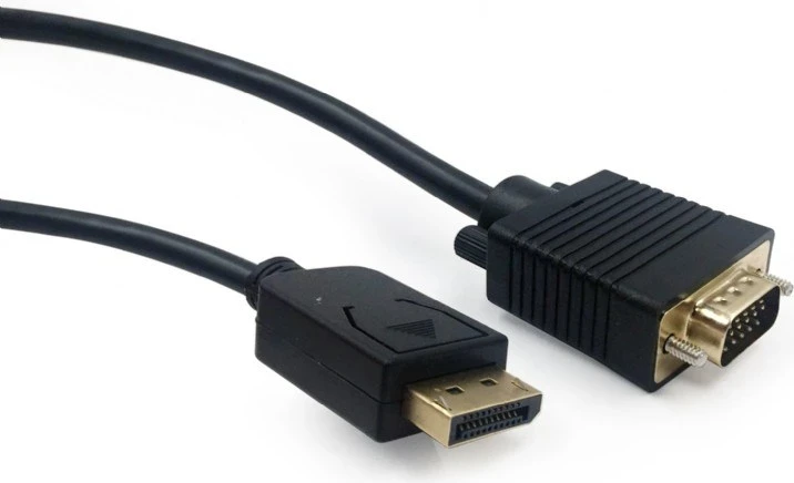 Kabel za povezavo DisplayPort v VGA, 1,8 m, črn - Gembird