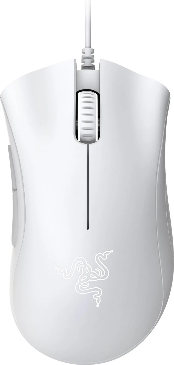 Ergonomski miš  Razer DeathAdder Essential, 6400 DPI, bel