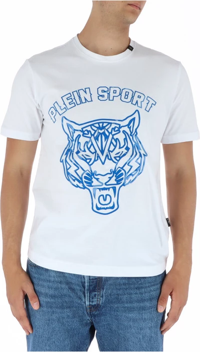 Majica Plein Sport, bela, za moške