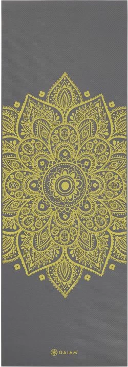 Joga podloga, GAIAM, za moške in ženske, rjava