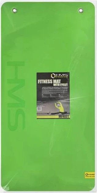 Fitnes podloga HMS Premium MFK01, zelena-črna