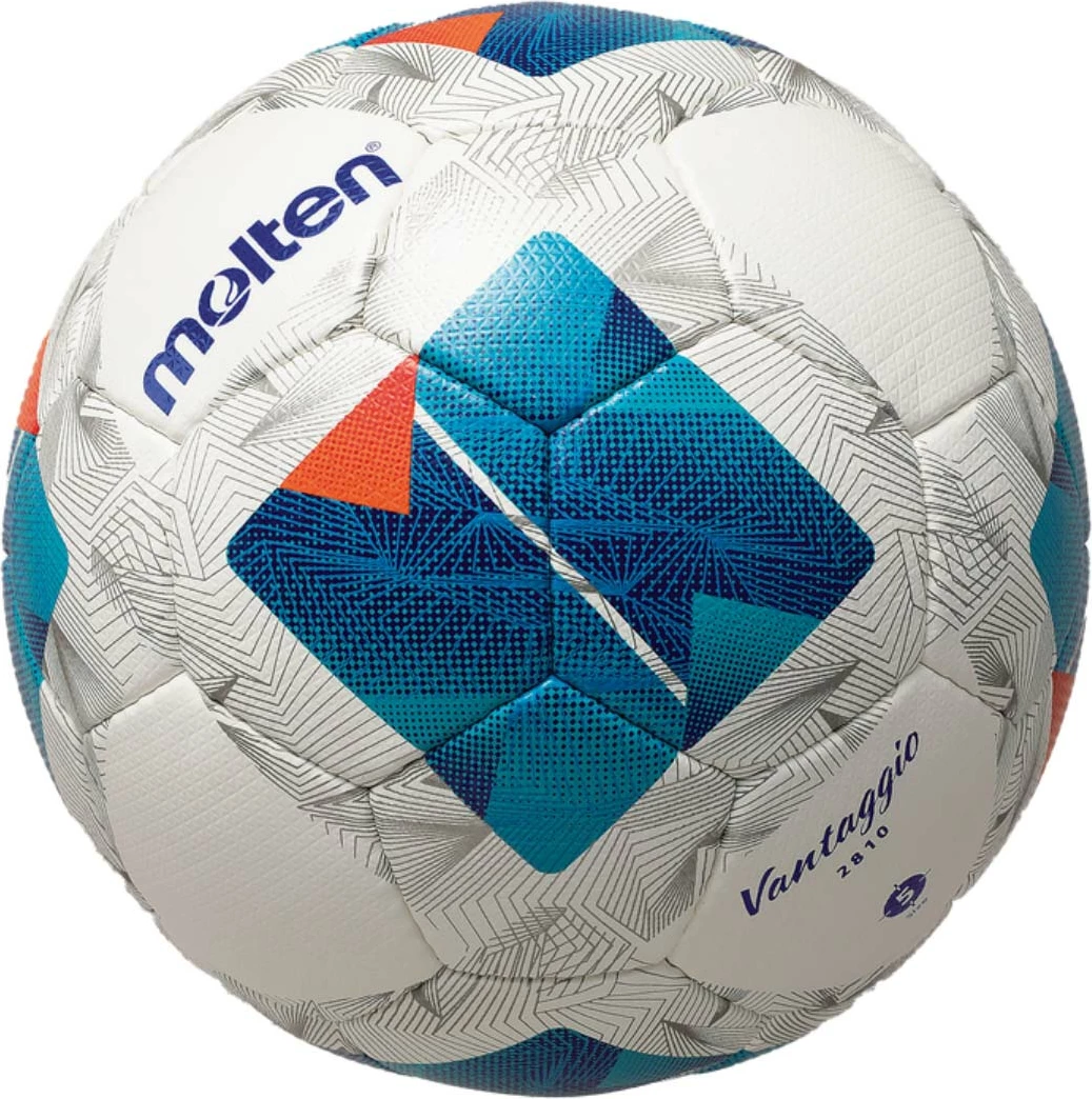 Nogometna žoga za mlade, bela in modra Molten