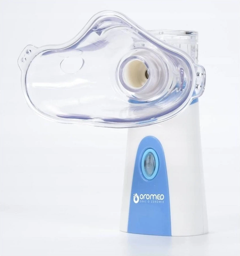 Ultrazvočni inhalator Oromed Oro-Mesh Pro, bel