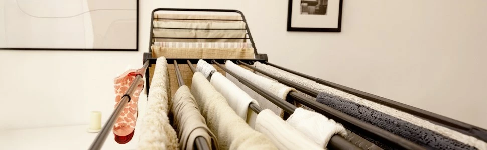 Sušilnik perila Vileda Infinity FLEX Ultimate, 30 m, črn