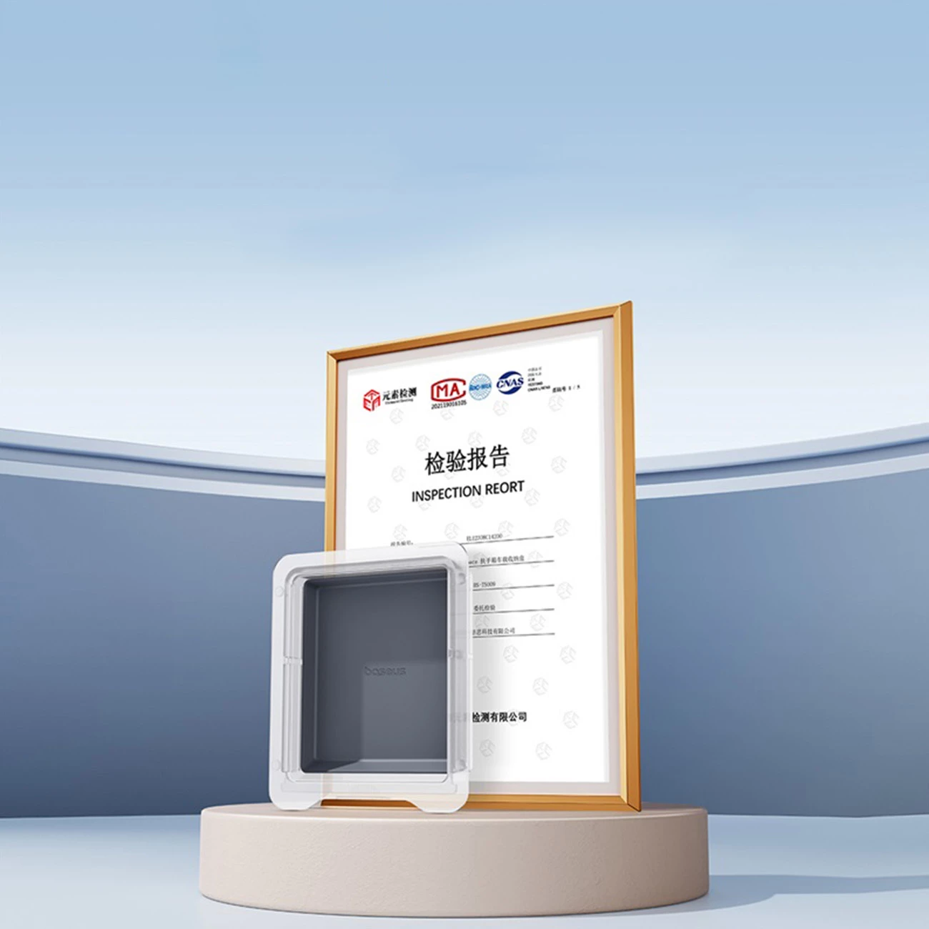 Avtomobilski organizator Baseus T-Space Series za Tesla Model 3/Y, silikon, siva