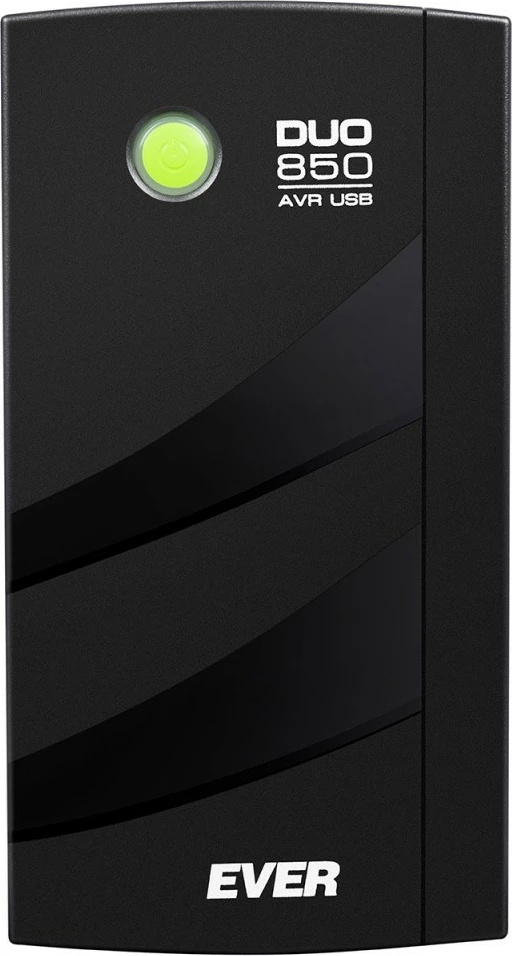 UPS Ever DUO 850 AVR USB, 850 VA, 550 W, črn