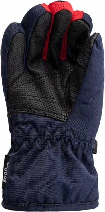 Otroške smučarske rokavice Brugi, mornarsko modre