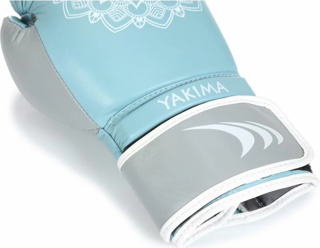 Boksarske rokavice za ženske Mandala, Yakimasport, modro-sive