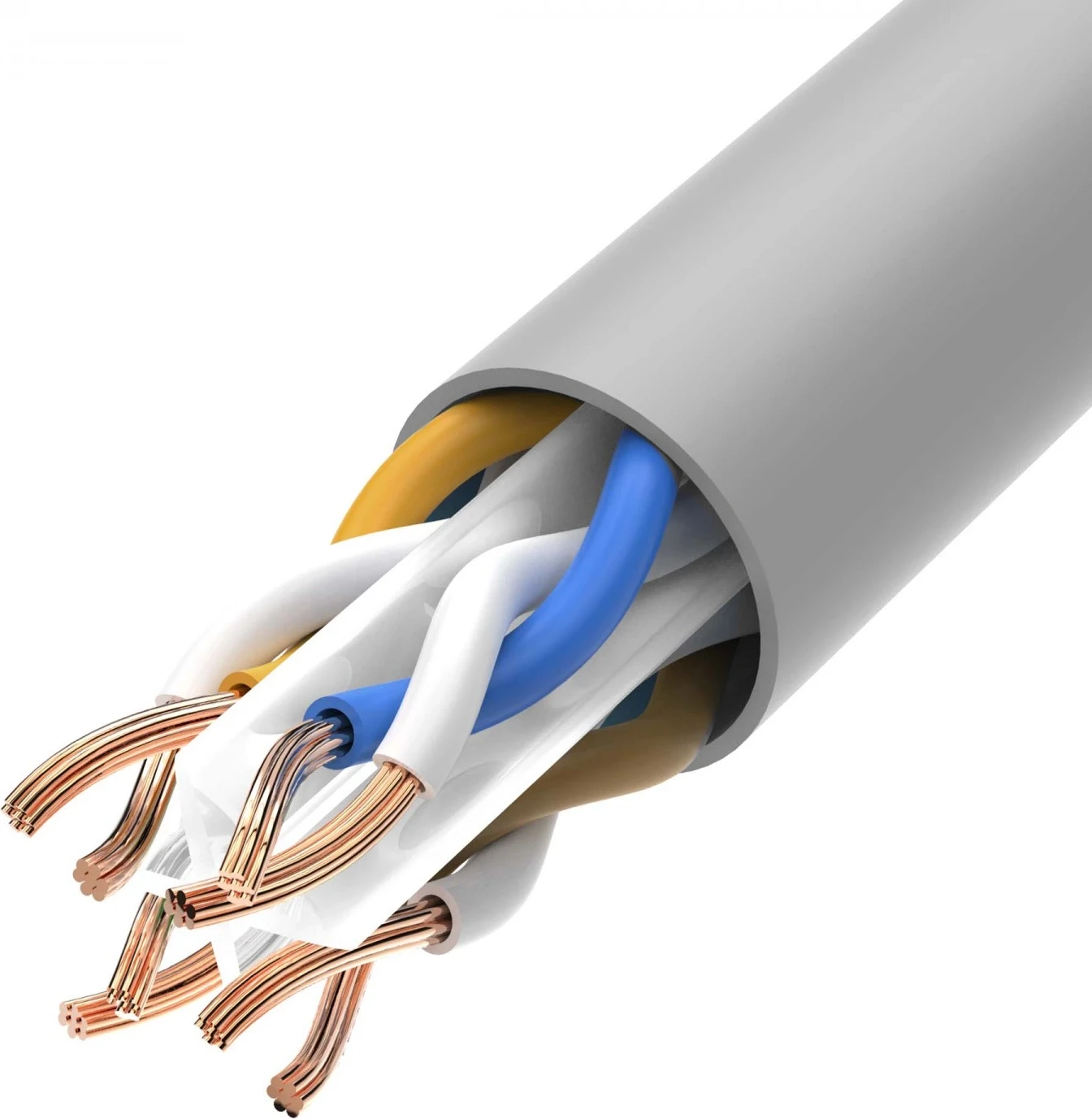 UTP kabel 305 m, Unitek Model 1000, sivi