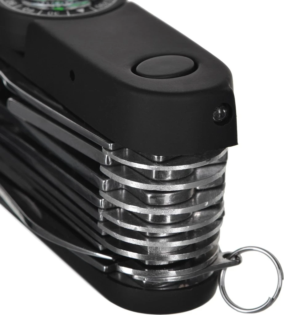 Večfunkcijska žepna nož AZYMUT Tatron - 25 orodij, etui za pas (HK20017BL)