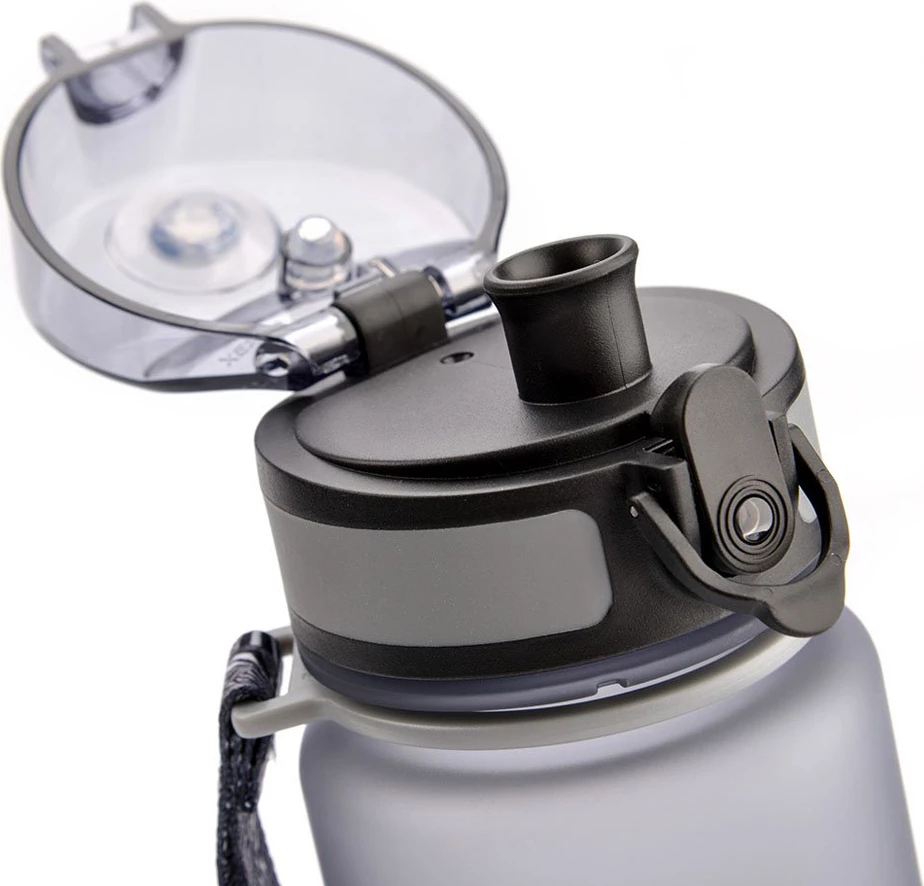 Športna steklenica Meteor, siva