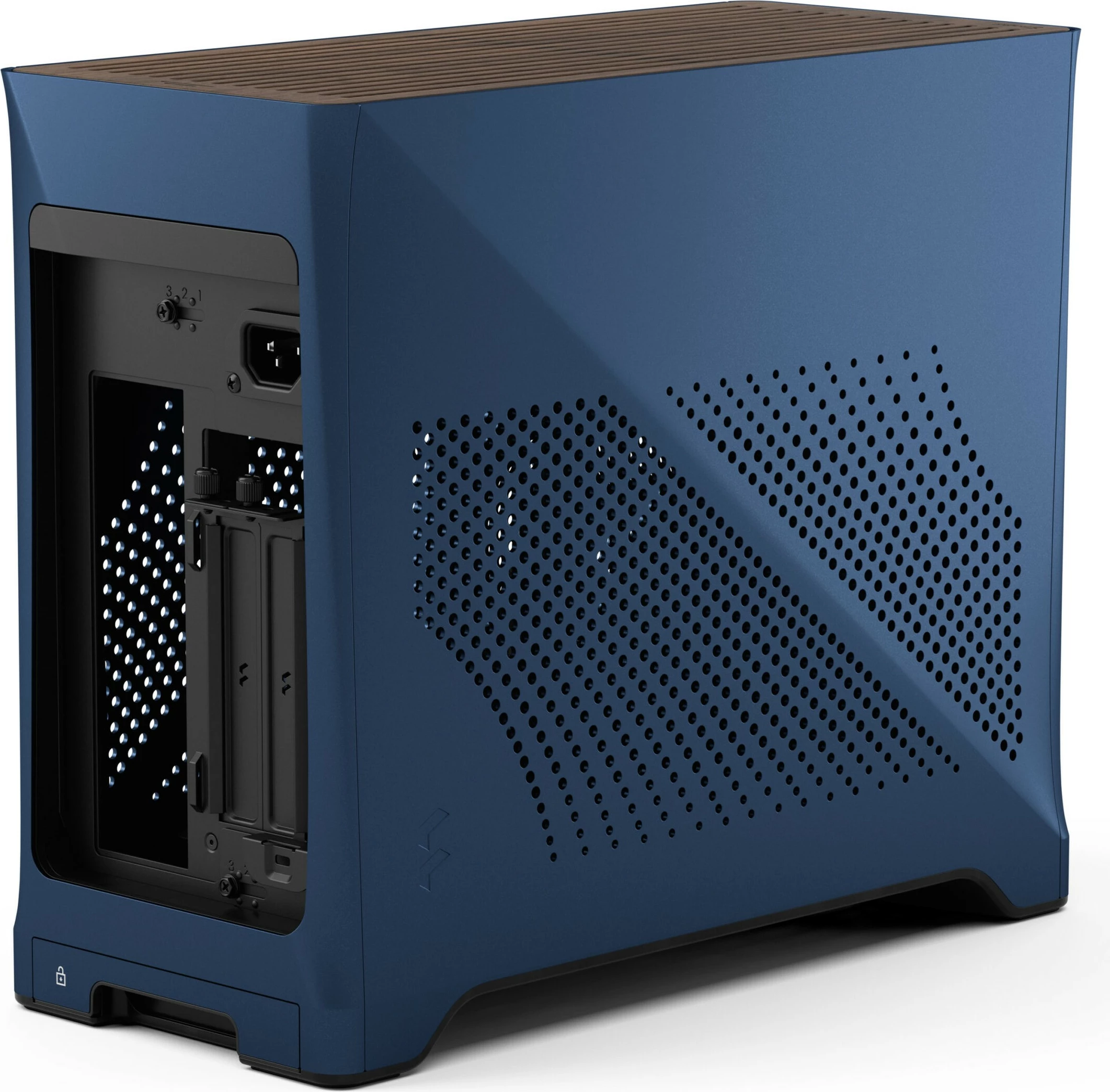 Računalniško ohišje Mini Tower za računalnik Fractal Design Era 2, 2,5", modro